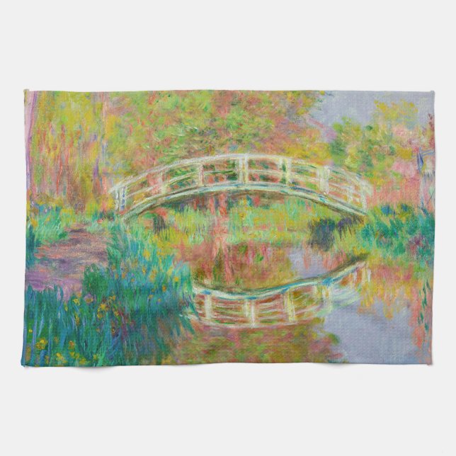 Linge De Cuisine Claude Monet - Pont Japonais, Giverny (Horizontal)