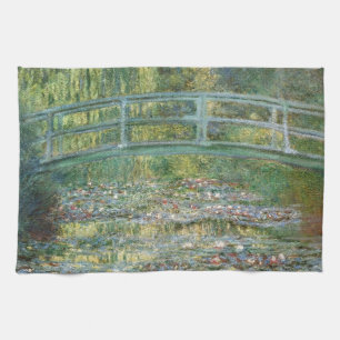 Linge De Cuisine Claude Monet Pont Japonais Nymphéa Art
