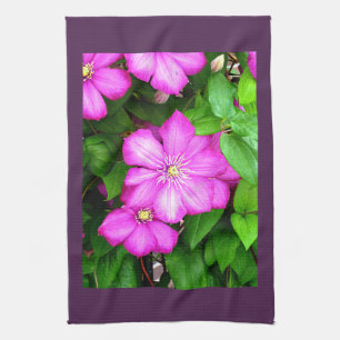 Linge De Cuisine Clematis