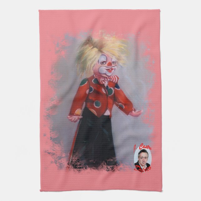 Linge De Cuisine Clown (Vertical)