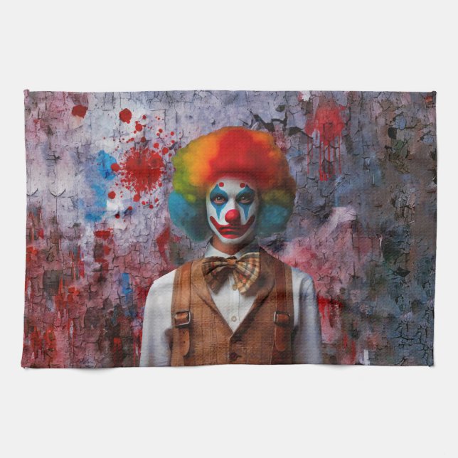 Linge De Cuisine Clown (Horizontal)