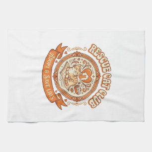 Linge De Cuisine Club de sauvetage de chats Sauvetage de chats Adop