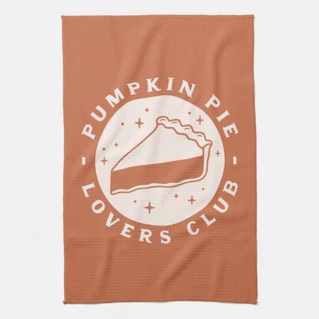 Linge De Cuisine Club des amateurs de tartes citrouilles (Vertical)