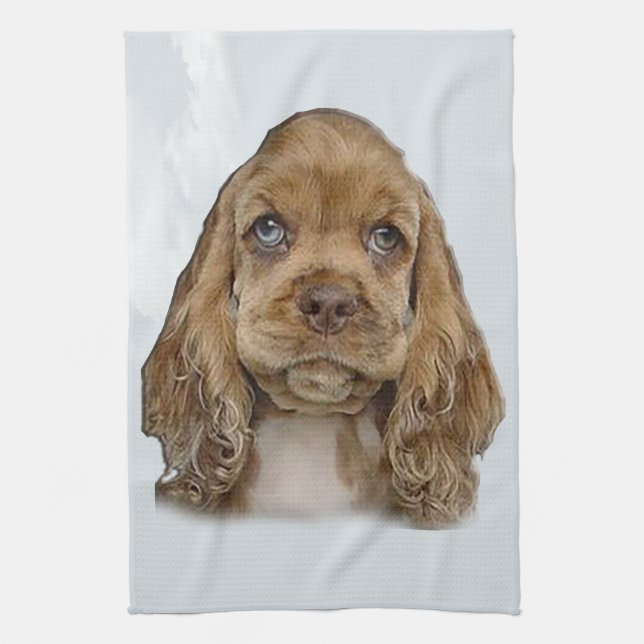 Linge De Cuisine Cocker spaniel (Vertical)