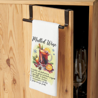 Linge De Cuisine Cocktail de vin Mulled Recette Noël