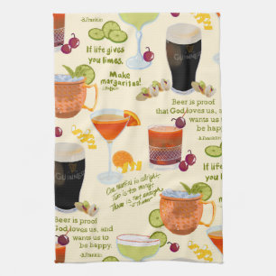 Linge De Cuisine Cocktails et conversation