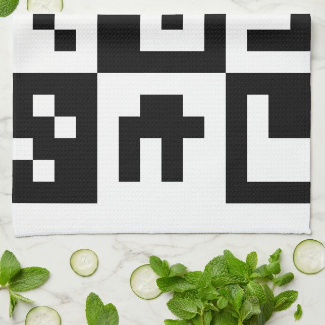 Linge De Cuisine code qr (Plié)