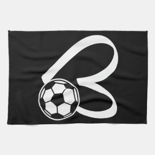 Linge De Cuisine Coeur de balle de football
