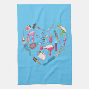 Linge De Cuisine Coeur de coiffeur Outil coiffeur