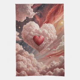Linge De Cuisine Coeur galactique