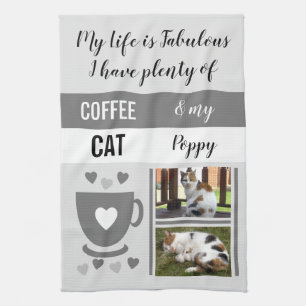Linge De Cuisine Coffee chat vie animal de compagnie est fabuleux p