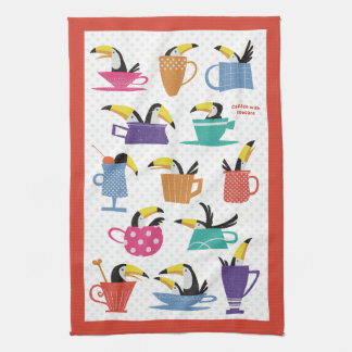 Linge De Cuisine Coffee with Toucans