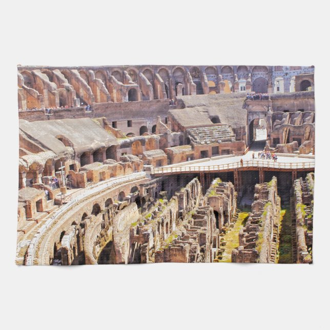 Linge De Cuisine Colisée Rome Photographie (Horizontal)