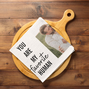 Linge De Cuisine Collage moderne Couple Photo & Romantic Love Citat