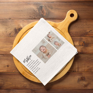 Linge De Cuisine Collage Photo & Meilleure Mère Citation Beau Cadea