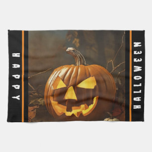 Linge De Cuisine Collection Halloween grand Citrouille