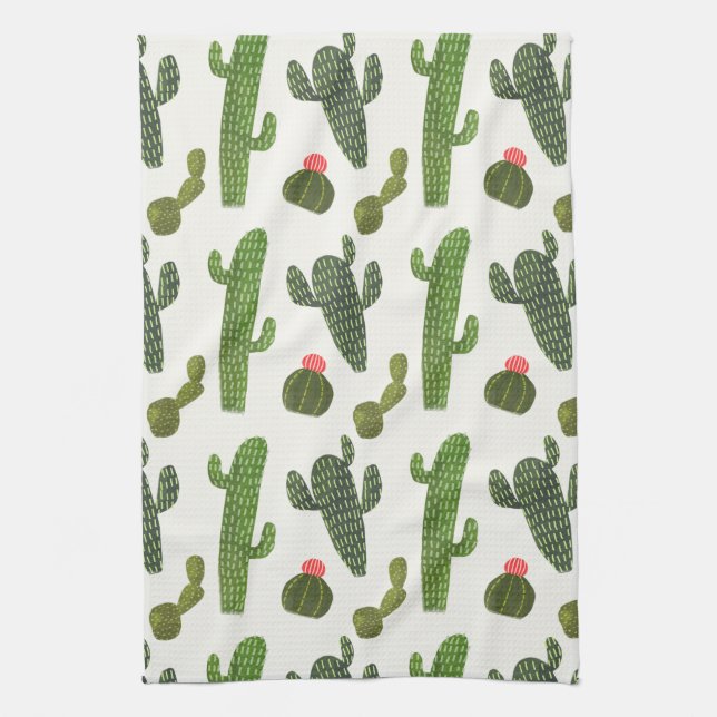 Linge De Cuisine Collection Llamarama | Cactus mignons (Vertical)