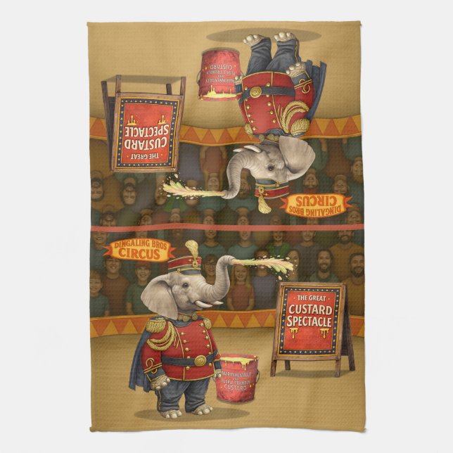 Linge De Cuisine Colonel Klinger, custard slinger (Vertical)