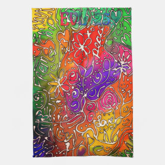 Linge De Cuisine Colorful Inspirational Friendship Words Kitchen To