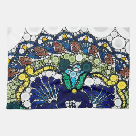 Linge De Cuisine colorful talavera pottery mexican blue photo art 