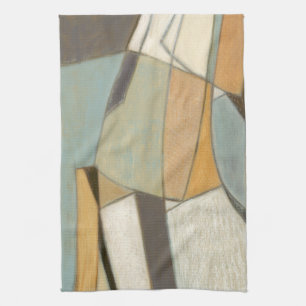 Linge De Cuisine Composition Abstraite avec des couleurs bouchées