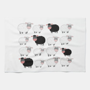 Linge De Cuisine Compte des moutons