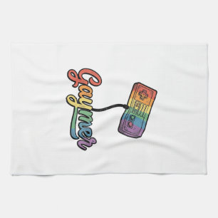 Linge De Cuisine Conception de chemise vectorielle Gaymer Rainbow G