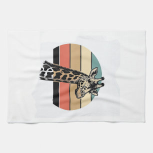 Linge De Cuisine Conception de chemise vectorielle Safari au couche
