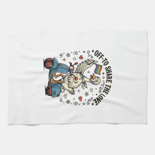 Linge De Cuisine Conception de chemise vintage Funny Goose Scooter