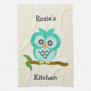 Linge De Cuisine Conception de hibou