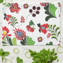 Conception florale folklorique hongroise boho pour