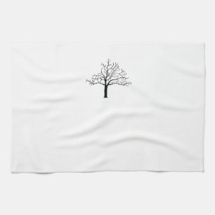 Linge De Cuisine Conception nue d'arbre
