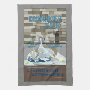 Linge De Cuisine Conception vintage drôle de voyage de cuisine