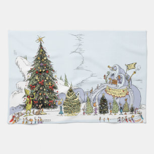 Linge De Cuisine Concours de l'Arbre de Noël de Whoville