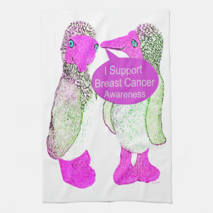 Linge De Cuisine Conscience de cancer du sein de soutien