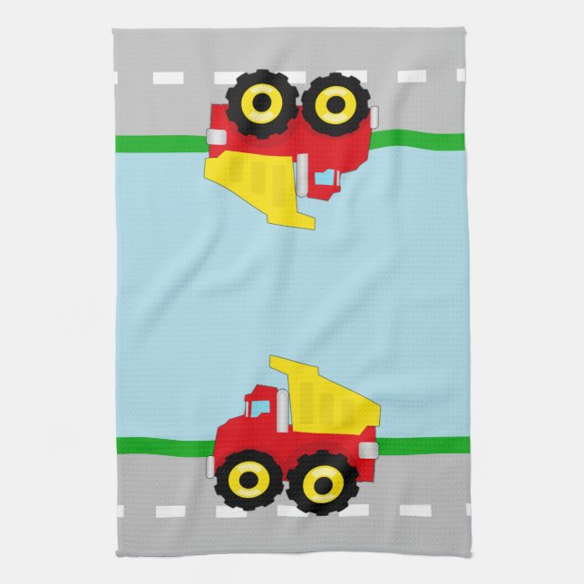 Linge De Cuisine Construction Dumptruck d'enfants (Vertical)