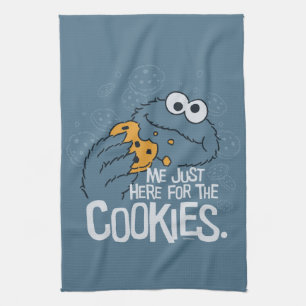 Linge De Cuisine Cookie Monster Me Just Here pour les cookies