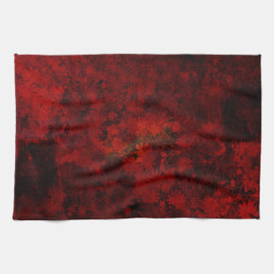 Linge De Cuisine Cool, art moderne floral / fleuriste motif