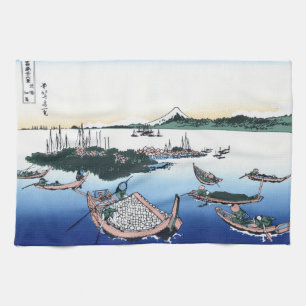 Linge De Cuisine Cool oriental japonais Hokusai Fuji View paysage