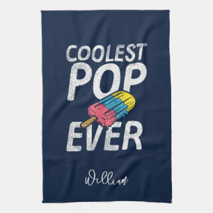 Linge De Cuisine Cool Papa Summer BBQ Grill Pop Personnalisé