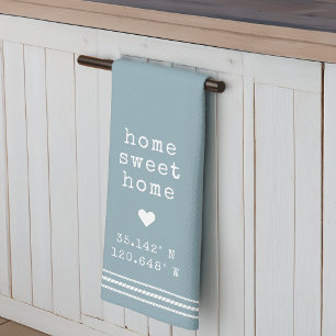 Linge De Cuisine Coordonnées de la maison sucrée personnalisée