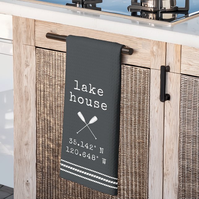 Linge De Cuisine Coordonnées personnalisées de Lake House (Créateur téléchargé)