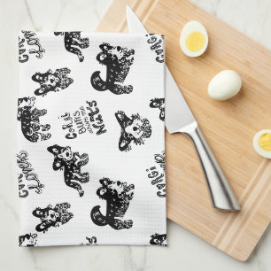 Linge De Cuisine Coque Coussin Motif Cute Corgi