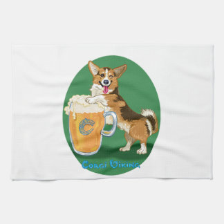 Linge De Cuisine Corgi à la bière