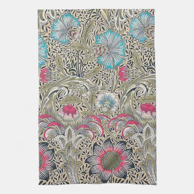 Linge De Cuisine Corncockle, William Morris (Vertical)