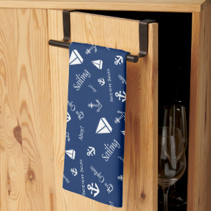 Linge De Cuisine Coton de voile nautique