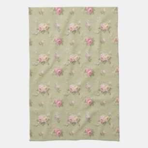Linge De Cuisine Cottage Chic Rose