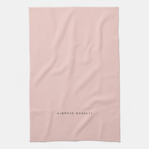 Linge De Cuisine Couleur Pastel Minimaliste Moderne Personnalisée N