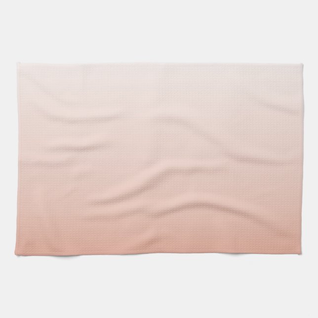 Linge De Cuisine couleur pastel printanier rose pâle (Horizontal)