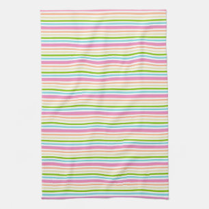 Linge De Cuisine Couleurs rose Rouge Jaune Bleu Vert tendance